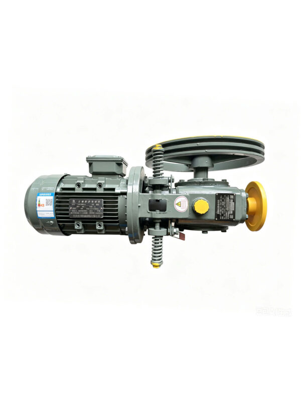 TM-002 0.75kW 1.1kW 1.5kW Durable Elevator Traction Machine For Dumbwaiter Lift