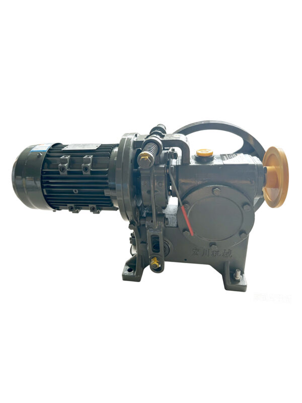 TM-002 0.75kW 1.1kW 1.5kW Durable Elevator Traction Machine For Dumbwaiter Lift