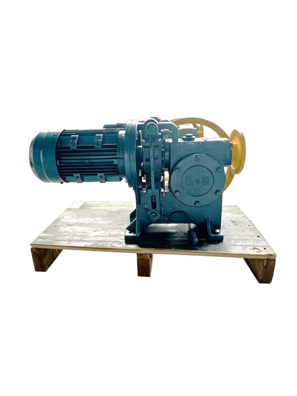 TM-001 0.75kW 1.1kW 1.5kW Durable Elevator Traction Machine For Dumbwaiter Lift