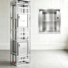 RC-B001 100kg 0.75kW Dumbwaiter Lift | 60x60x80cm Rear Counterweight