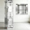 rc-b004-dumbwaiter-80x80x80cm-0 RC-B004 100kg 0.75kW Dumbwaiter Lift | 80x80x80cm Rear Counterweight