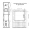 rc-b004-dumbwaiter-80x80x80cm-4 RC-B004 100kg 0.75kW Dumbwaiter Lift | 80x80x80cm Rear Counterweight