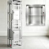 RC-B005 200kg 1.1kW Dumbwaiter Lift | 80x80x100cm Rear Counterweight