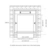 RC-B005 200kg 1.1kW Dumbwaiter Lift | 80x80x100cm Rear Counterweight