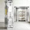 SC-A008 250kg 1.5kW Dumbwaiter Lift | 100x100x120cm Side Counterweight