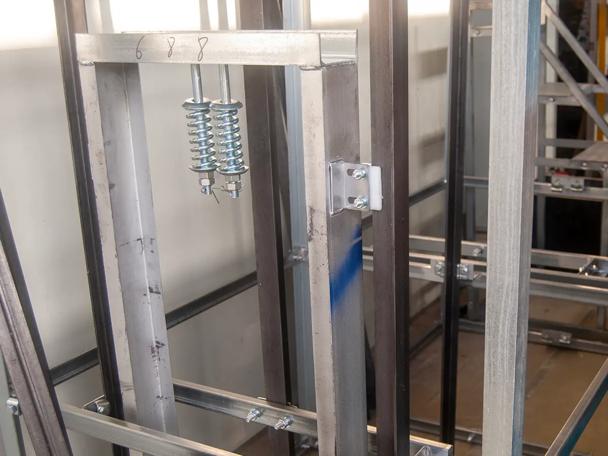 Compact home dumbwaiter for a West African villa - ServLifts